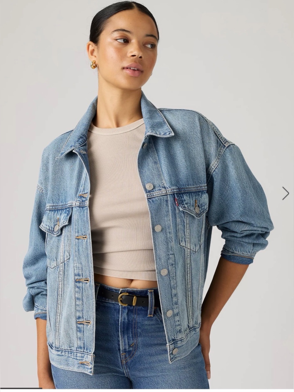 Levi's Light Blue Denim Jean Jacket